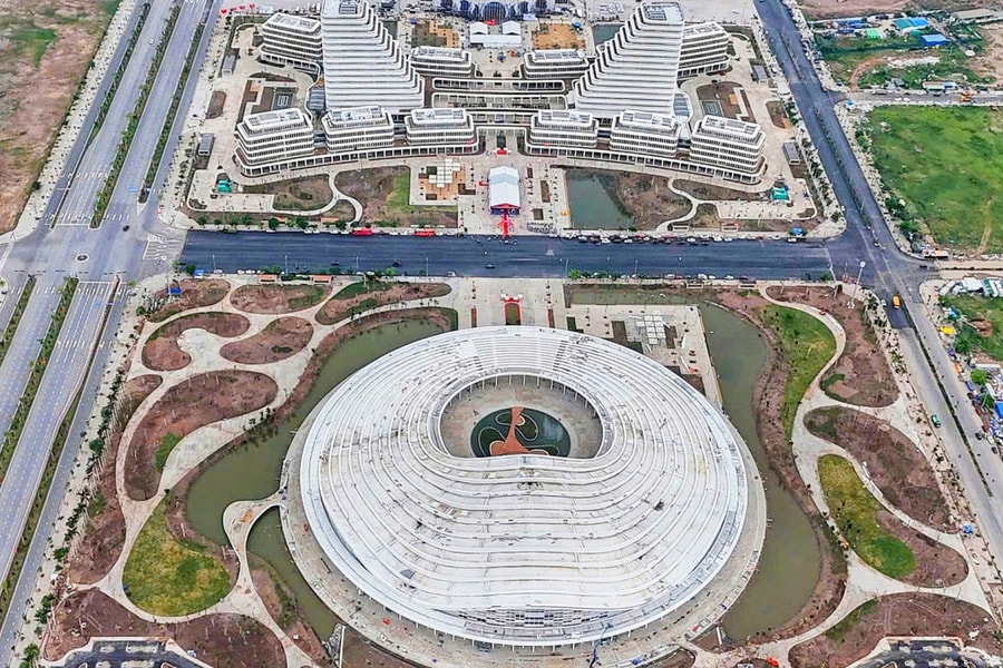 Hải Phòng gắn biển khánh thành và khởi công 12 dự án trọng điểm