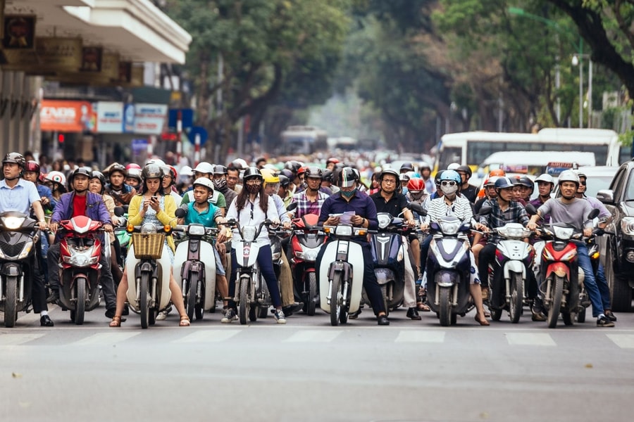 Đề xuất buộc kiểm định khí thải với xe máy vào Hà Nội, TP Hồ Chí Minh từ 01/01/2027
