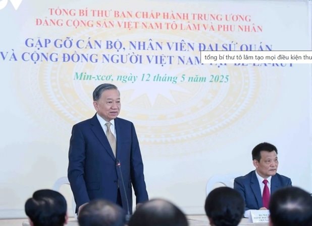 Tổng Bí thư Tô Lâm: Tạo mọi điều kiện thuận lợi cho bà con gắn kết với quê hương