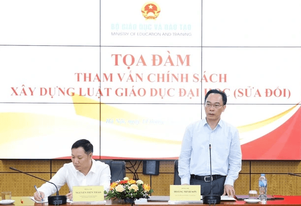 Tọa đàm Tham vấn chính sách xây dựng Luật Giáo dục đại học sửa đổi