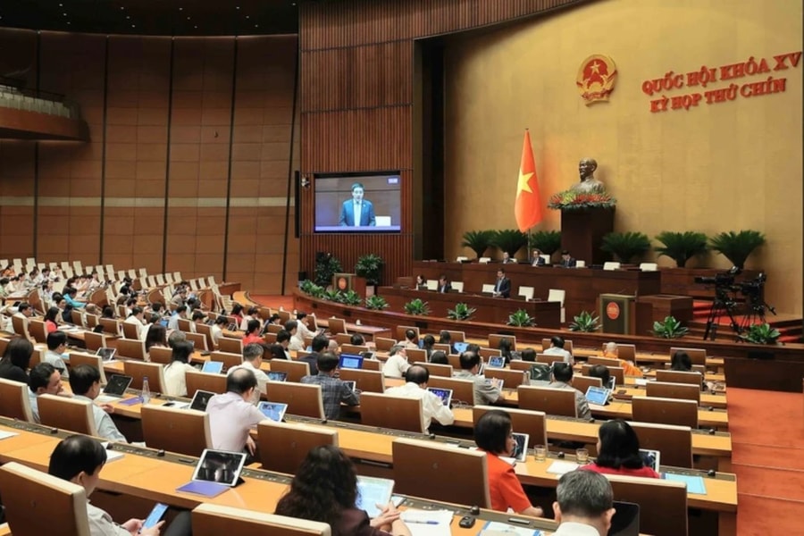 Sáng 26/5, Quốc hội thảo luận về dự án Luật Ngân sách Nhà nước sửa đổi