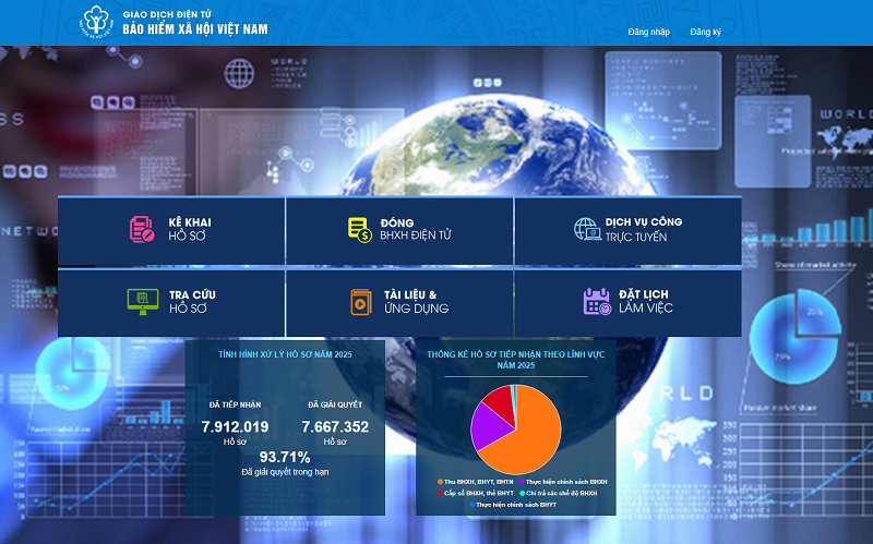 Thủ tục hưởng trợ cấp ốm đau, thai sản trên Cổng DVC áp dụng từ 01/7/2025