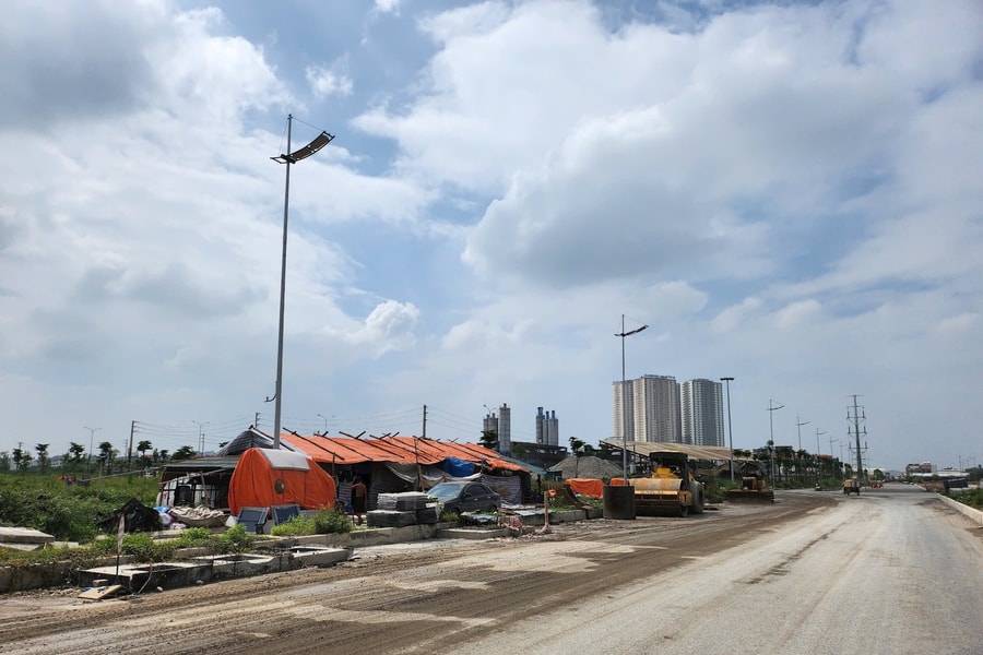 Hà Nội: Đẩy nhanh tiến độ thi công đường vành đai 3,5 đoạn qua huyện Hoài Đức theo đúng lộ trình đề ra