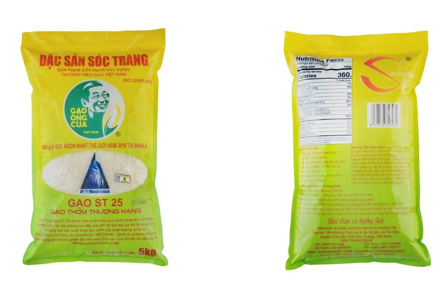 Hà Nội phát hiện loạt cửa hàng kinh doanh gạo ST25 giả mạo