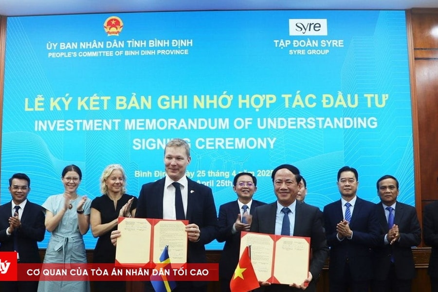 Tập đoàn Syre (Thụy Điển) đầu tư 1 tỷ USD vào dự án tái chế vải polyester tại Bình Định
