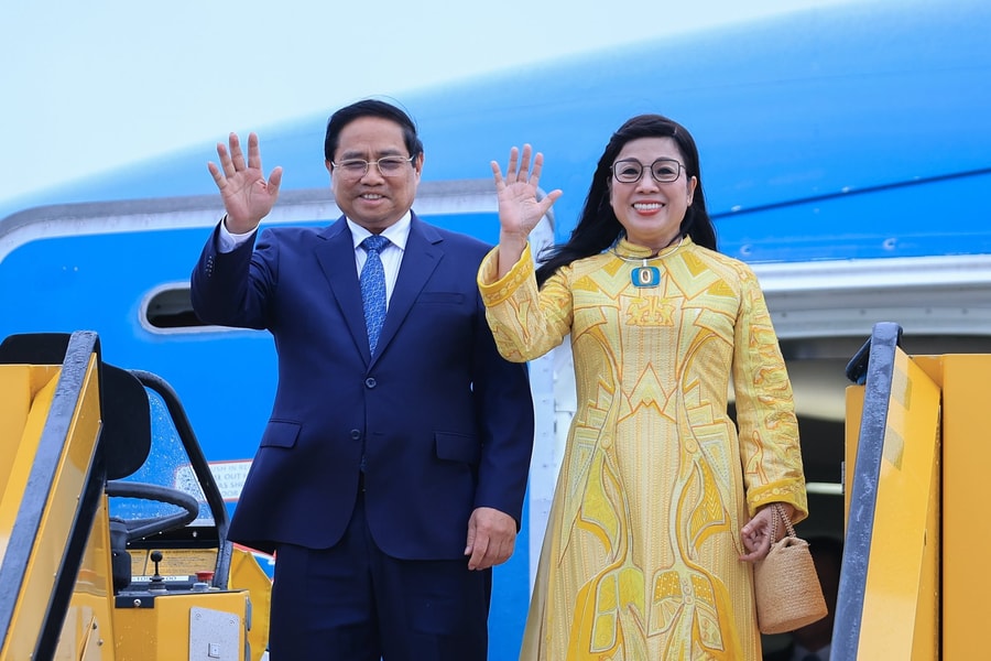 Thủ tướng Phạm Minh Chính tới Stockholm, bắt đầu thăm chính thức Thuỵ Điển