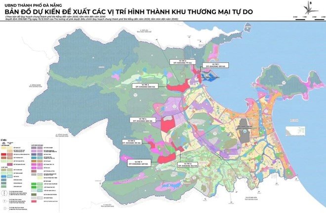 Thành lập Khu thương mại tự do thành phố Đà Nẵng quy mô 1.881 ha