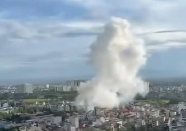 Hà Nội: Cháy nhà 4 tầng sau tiếng nổ lớn, 2 người tử vong