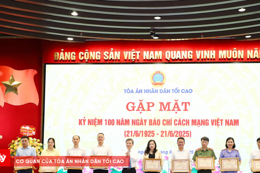 Tòa án nhân dân tối cao gặp mặt nhân kỷ niệm 100 năm Ngày Báo chí Cách mạng Việt Nam