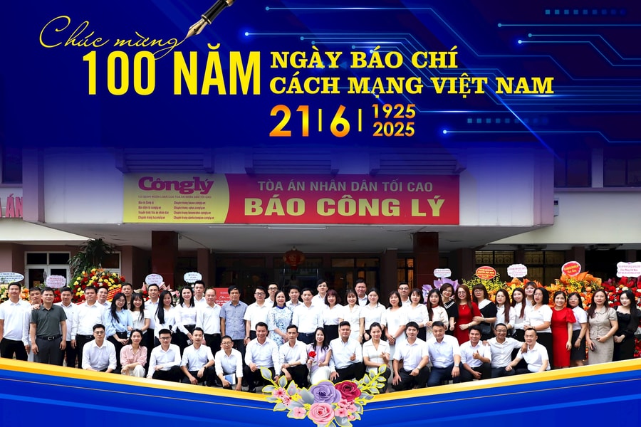 Báo Công lý gặp mặt kỷ niệm 100 năm Ngày Báo chí Cách mạng Việt Nam
