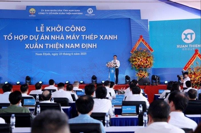 Nam Định: Khởi công Tổ hợp dự án thép trị giá 98.000 tỷ đồng