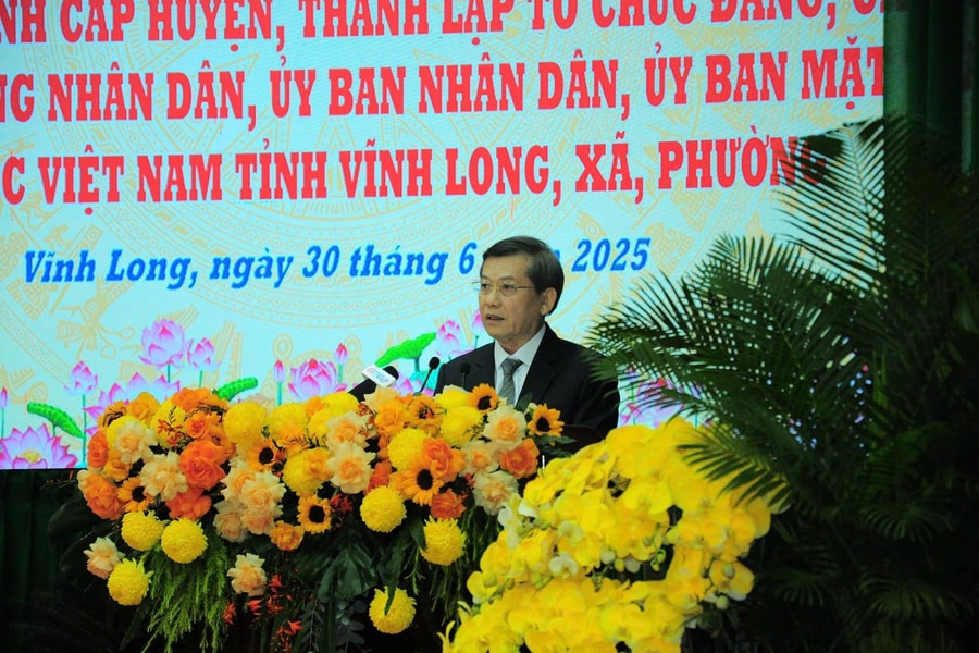 Chánh án Lê Minh Trí: Vĩnh Long sau hợp nhất khẩn trương bắt tay vào công việc với tinh thần nghiêm túc, quyết liệt