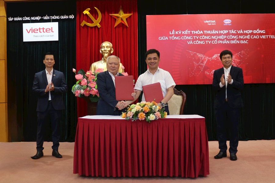 Viettel High Tech - Biển Bạc Hợp tác thương mại hóa Camera giao thông AI kết nối 5G