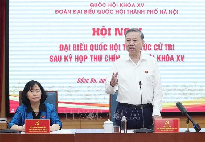 Tổng Bí thư Tô Lâm: Kiên quyết chống lại hàng giả, hàng kém chất lượng