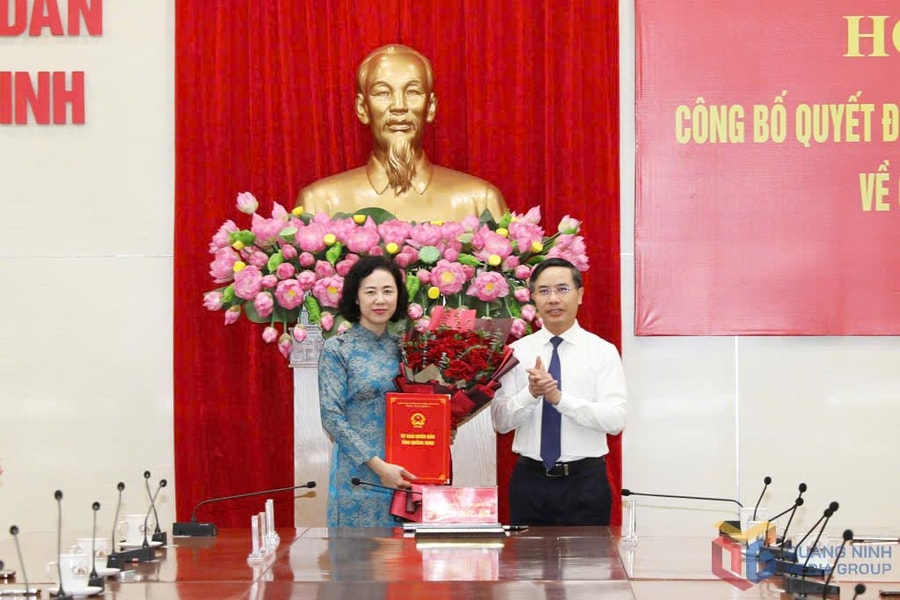 Bổ nhiệm giám đốc Sở Nội vụ tỉnh Quảng Ninh