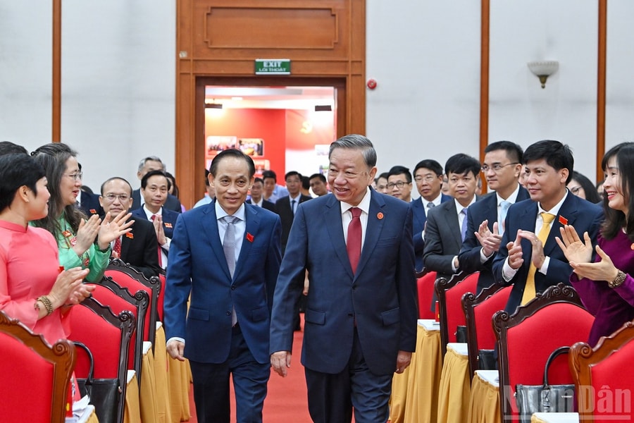 Tổng Bí thư Tô Lâm dự Đại hội Đảng bộ Văn phòng Trung ương Đảng nhiệm kỳ 2025-2030