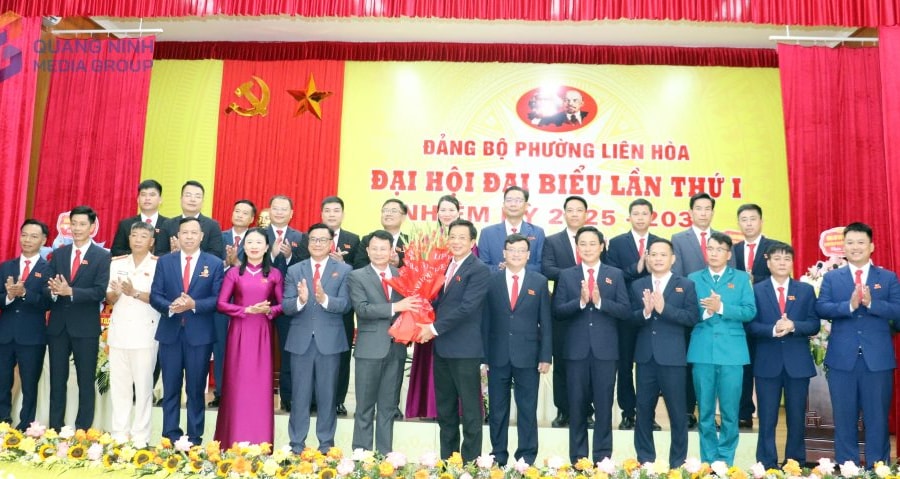 Đại hội Đảng bộ phường Liên Hòa lần thứ I: Quyết tâm trở thành động lực tăng trưởng phía Tây Quảng Ninh