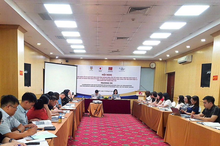 Tăng cường trợ giúp pháp lý cho nhóm đối tượng đặc thù