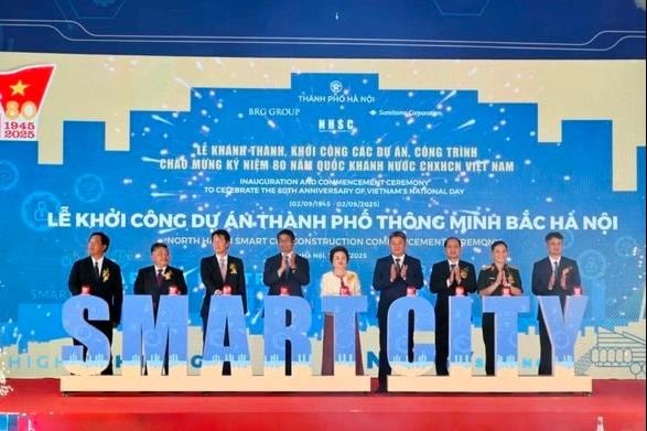 Khởi công dự án thành phố thông minh Bắc Hà Nội 4,2 tỉ USD