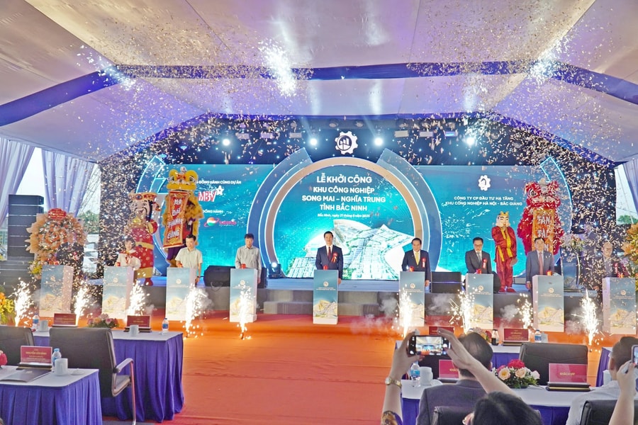 Bắc Ninh: Khởi công khu công nghiệp hơn 2.800 tỷ đồng