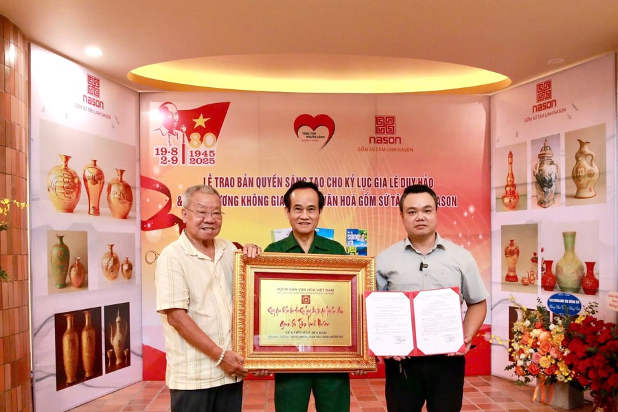 Không gian Văn hóa Di sản Gốm sứ NASON: Điểm đến mới ở Hà Nội