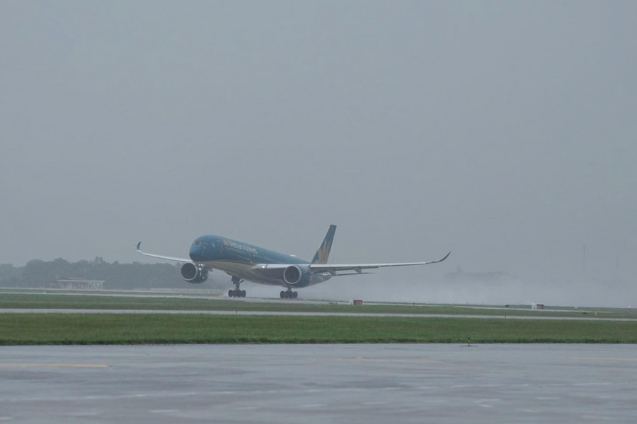 4 sân bay Việt Nam ảnh hưởng trực tiếp bởi bão số 5