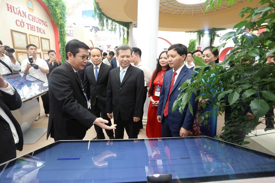 Không gian triển lãm Tòa án nhân dân gây ấn tượng mạnh