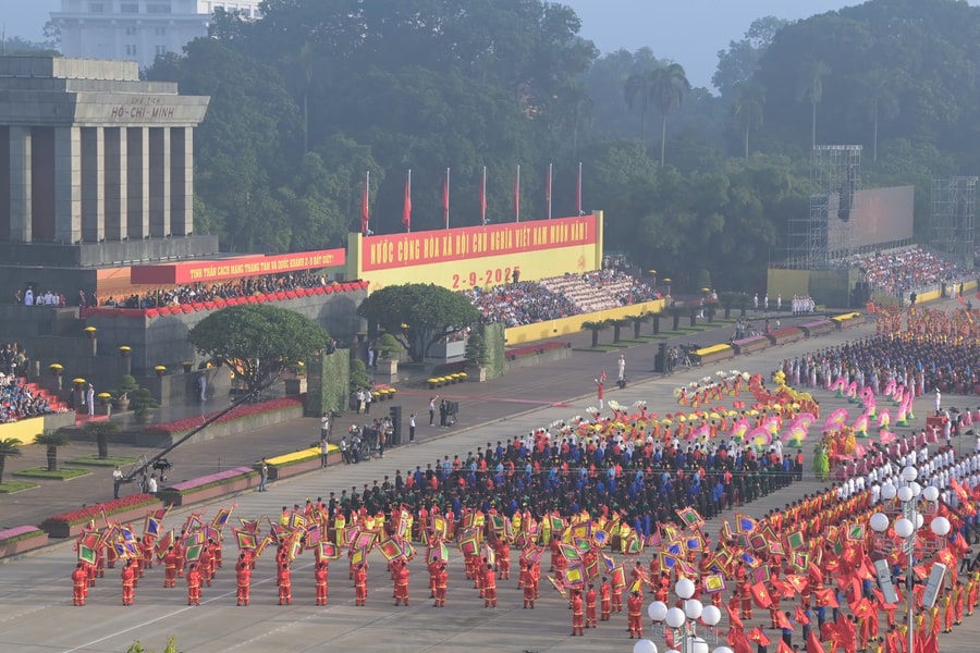 Hùng tráng Lễ kỷ niệm 80 năm Cách mạng Tháng Tám, Quốc khánh 2/9