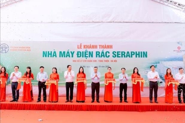 Khánh thành nhà máy điện rác đầu tiên do doanh nghiệp Việt làm chủ đầu tư