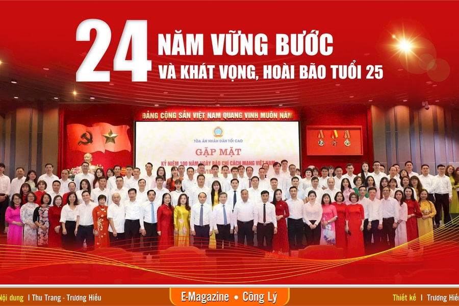 24 năm vững bước và khát vọng, hoài bão tuổi 25