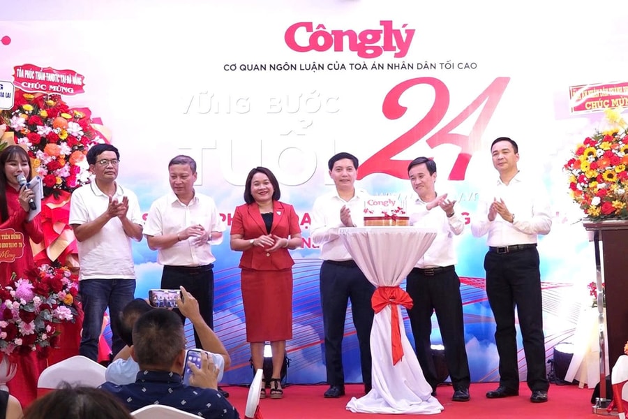 Báo Công lý khai trương Văn phòng Đại diện tại Đà Nẵng
