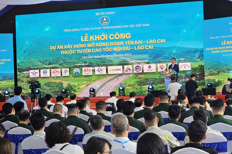 VEC tổ chức khởi công Dự án mở rộng đường cao tốc đoạn Yên Bái – Lào Cai