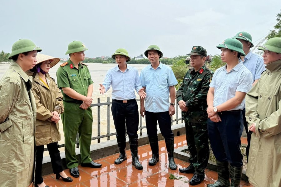 Bắc Ninh: Bám sát diễn biến thời tiết, chủ động, linh hoạt trong phòng, chống lụt bão