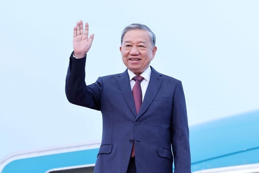 Tổng Bí thư Tô Lâm đến Bình Nhưỡng, bắt đầu thăm cấp Nhà nước tới Triều Tiên