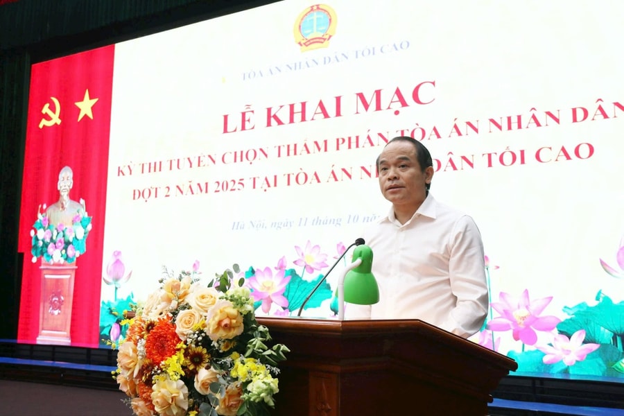 TANDTC tổ chức thi tuyển 64 Thẩm phán đợt 2 năm 2025