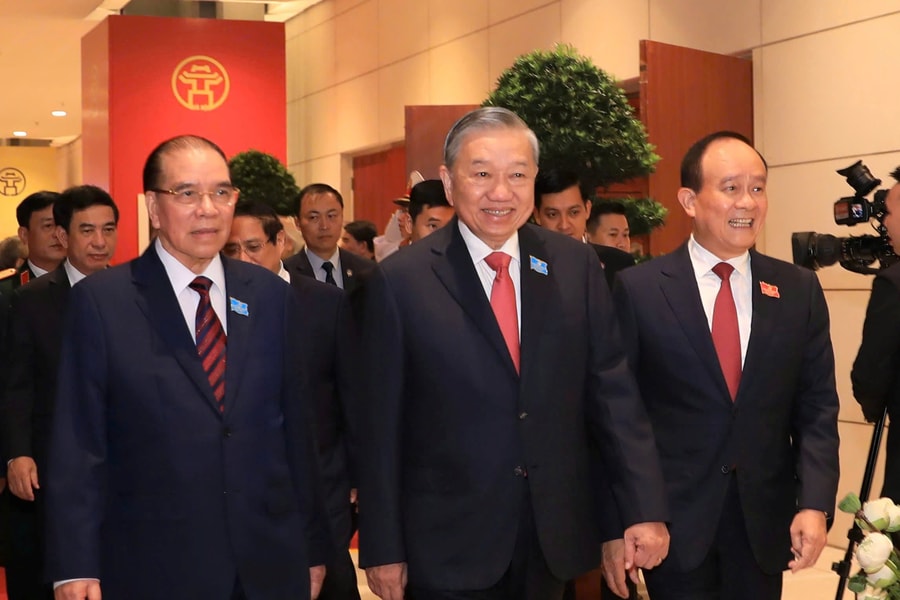 Tổng Bí thư Tô Lâm dự Đại hội đại biểu Đảng bộ thành phố Hà Nội lần thứ XVIII