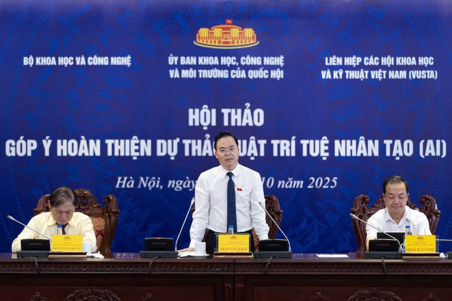 Ban hành Luật AI là yêu cầu cấp thiết, nhằm tạo khung pháp lý toàn diện