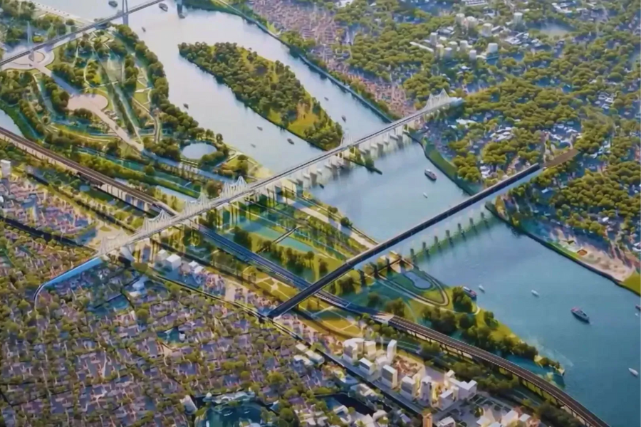 Thường trực Chính phủ đồng ý chủ trương đầu tư Trục Đại lộ cảnh quan sông Hồng