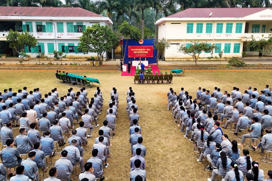 Sơn la: Xét xử lưu động vụ án sử dụng trái phép chất ma túy đầu tiên theo luật sửa đổi 2025