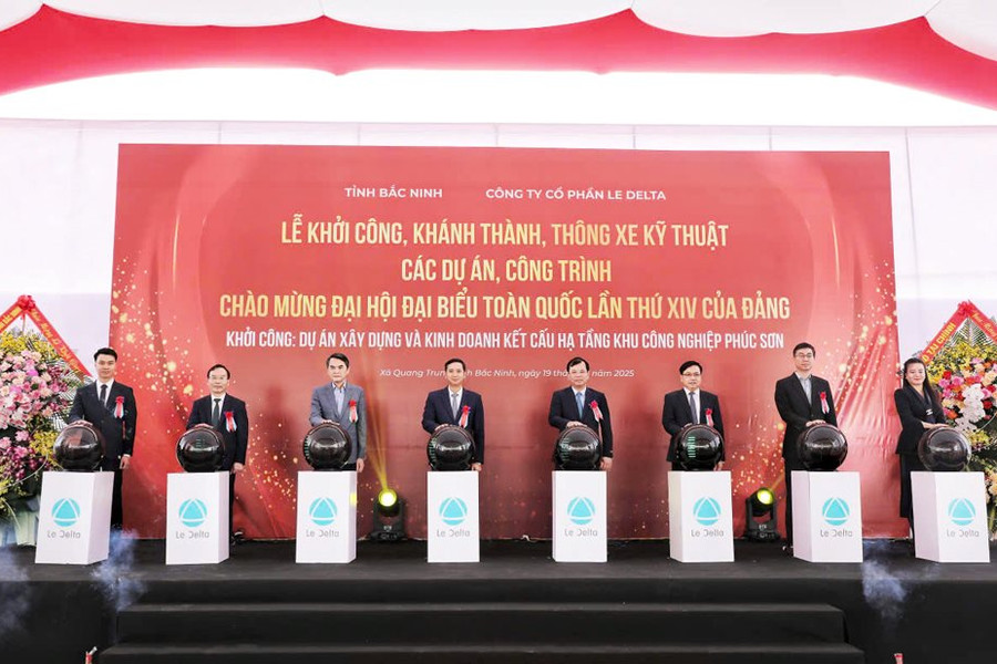 Bắc Ninh khởi công loạt dự án nghìn tỷ