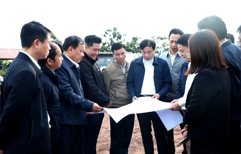 Chủ tịch UBND tỉnh Điện Biên kiểm tra tiến độ một số dự án trọng điểm