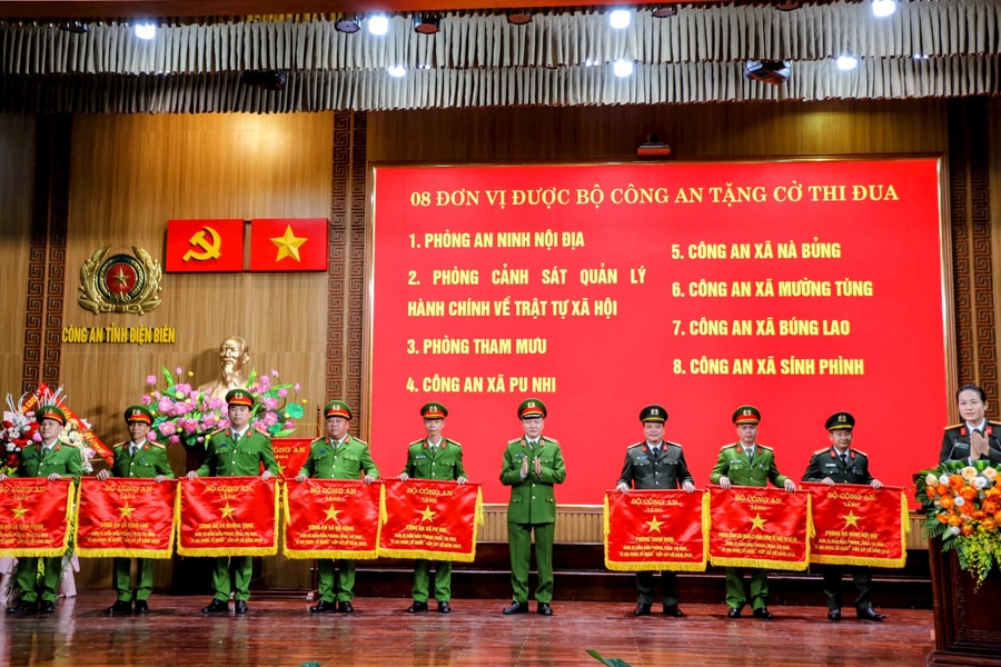 Công an tỉnh Điện Biên đạt nhiều kết quả nổi bật trong năm 2025