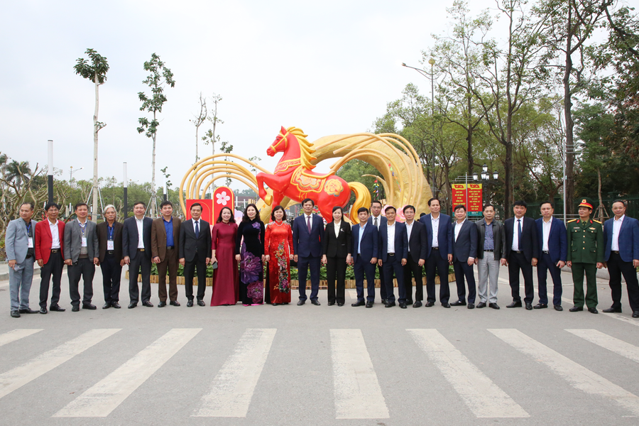 Bắc Ninh: Khai trương đường hoa Xuân Kinh Bắc 2026