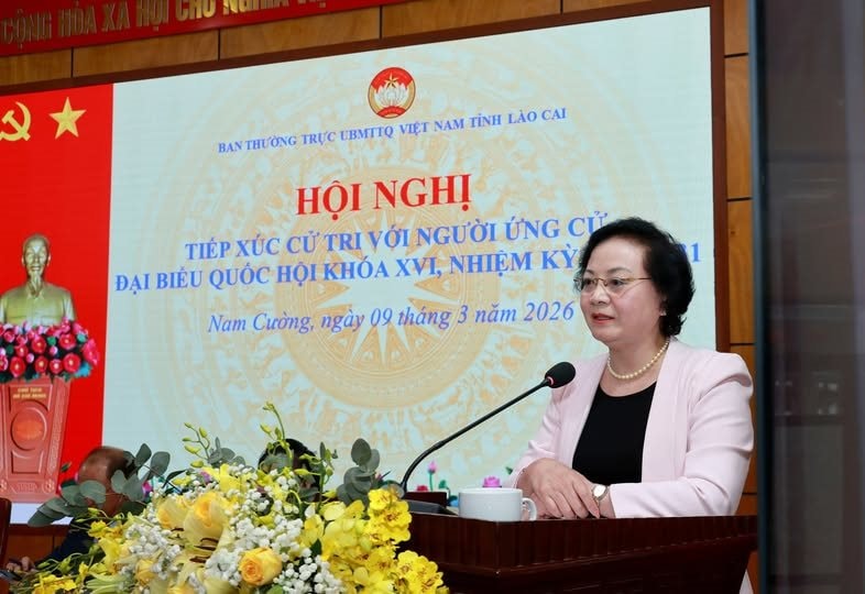 Phó Thủ tướng Phạm Thị Thanh Trà thông tin tới cử tri về lộ trình cải cách tiền lương