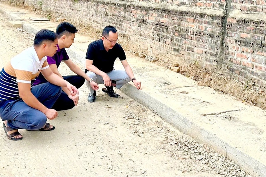Thái Hòa (Phú Thọ): Đã khắc phục xong những tồn tại tại dự án đường trục chính