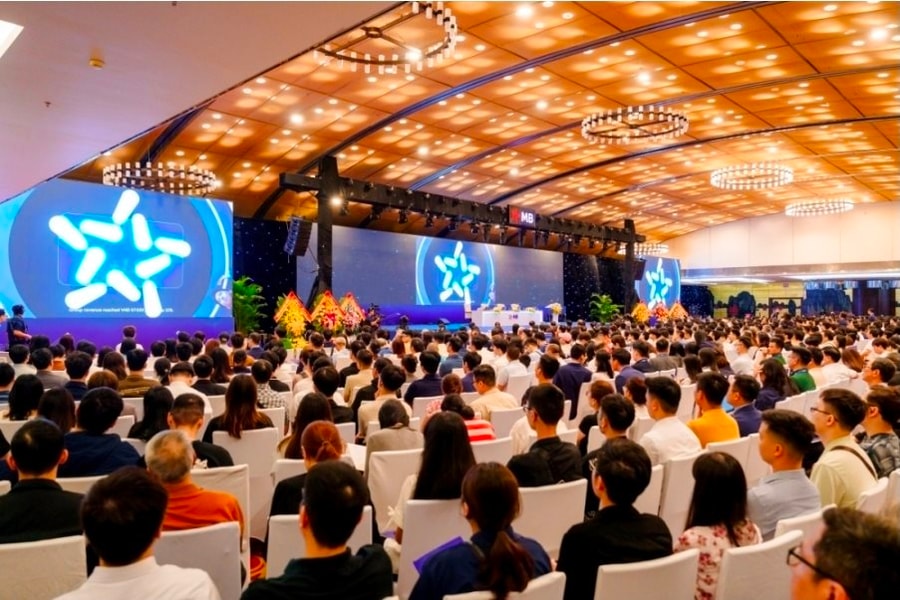 MB khẳng định vị thế với Đại hội cổ đông 2026 quy mô gần 3.000 người tham dự
