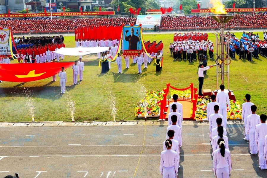 Hơn 12 nghìn người tham gia Lễ khai mạc TDTT tỉnh Điện Biên lần thứ XII