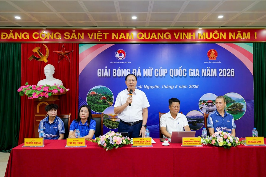 Thái Nguyên lần đầu tiên đăng cai tổ chức giải bóng đá nữ quốc gia