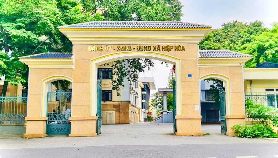 Xã Hiệp Hòa thông tin liên quan đến gói thầu hơn 15 tỷ đồng