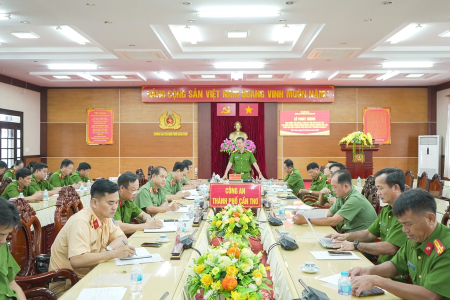 Công an TP Cần Thơ phát động Tháng hành động phòng, chống ma túy năm 2026